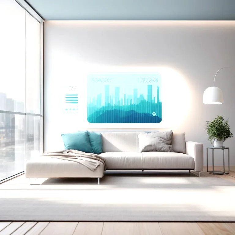 Techniker analysiert Raumklima